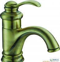 衛浴潔具 黃銅面盆龍頭 單把單孔冷熱臺面盆水龍頭7153[供應]_水暖五金_世界工廠網中國產品信息庫